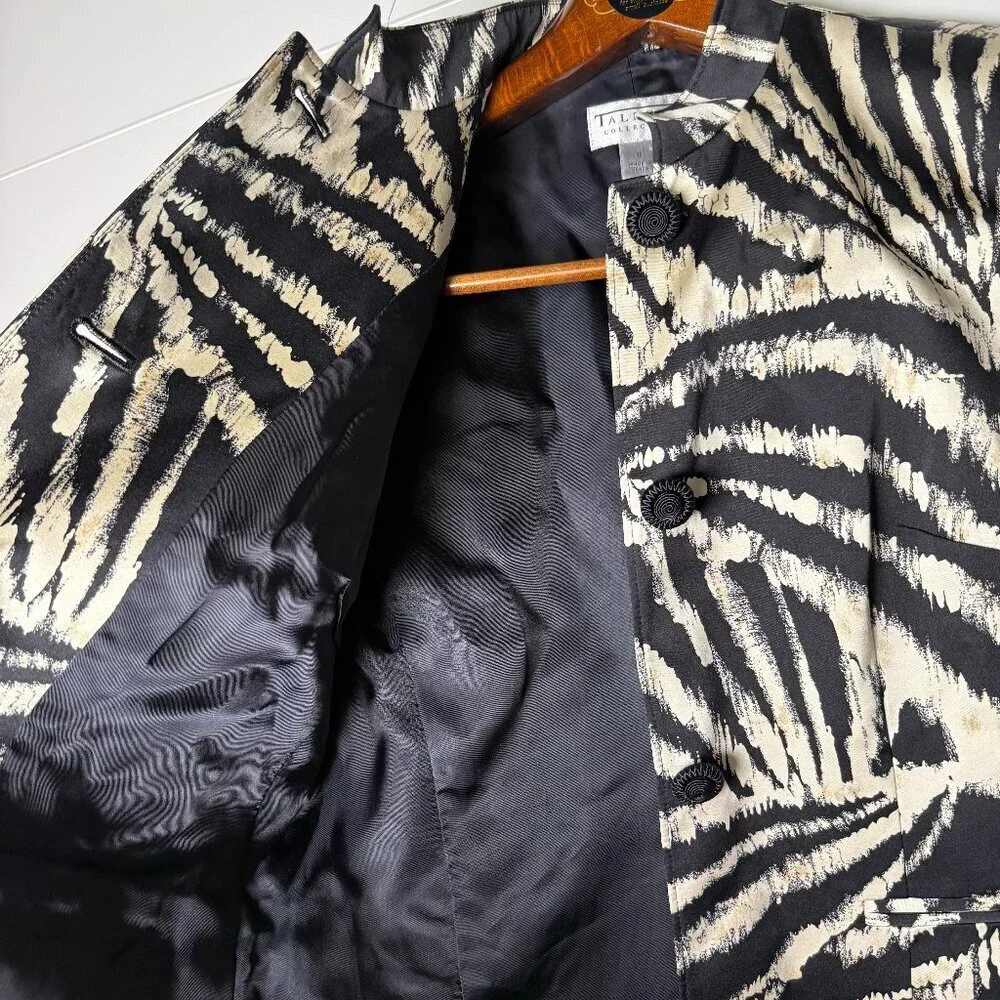 TALBOTS COLLECTION SILK BLEND BLAZER Sz. 6
